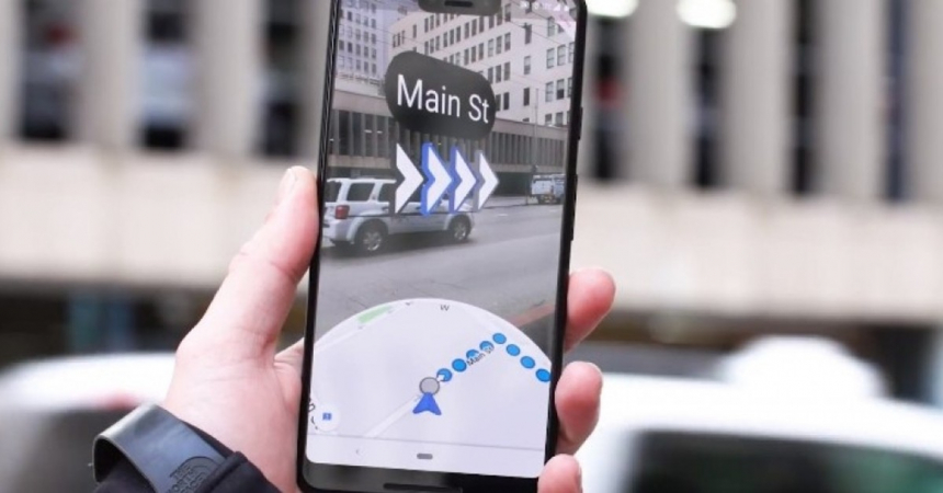 Mapy Google dají větší důraz na navigaci v rozšířené realitě